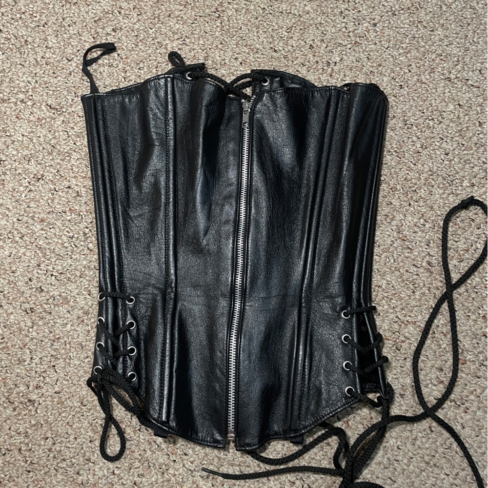 Genuine Leather Corset
